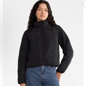 Women's NB Packable Black Puffer Coat • sold out online